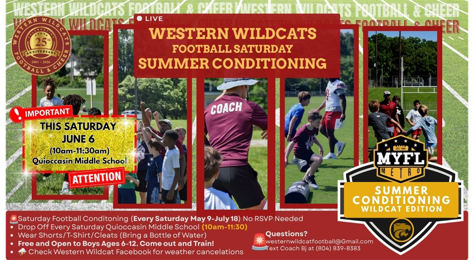 Summer Workout This Saturday June 6